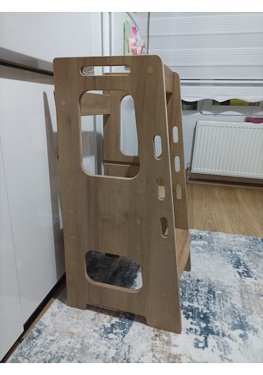 Öğrenme Kulesi - Montessori Learning Tower Ahşap