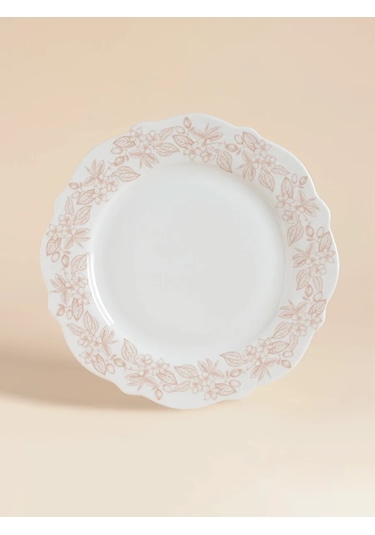 Sl Home 2 Adet Servis Tabağı Seti, Çap 27,5 Cm, Porselen 304763365 Beyaz