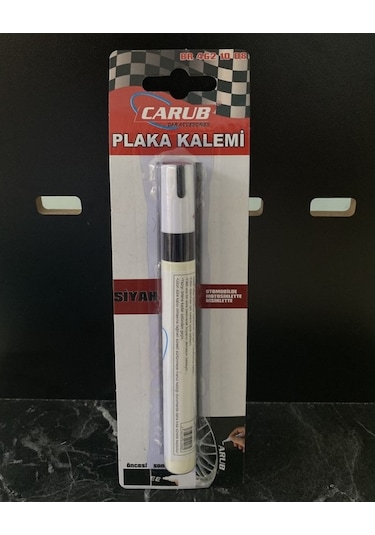 Plaka Boyama Kalemi Carub Siyah