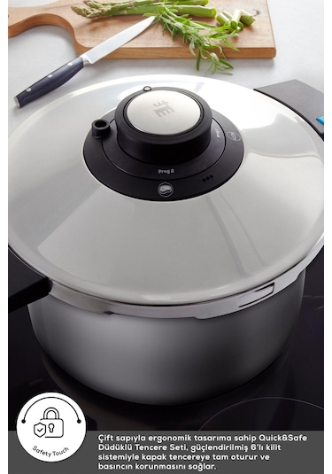 Karaca Quick And Safe İndüksiyon Tabanlı Düdüklü Tencere 7 Lt