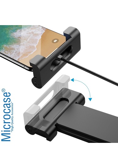 Microcase Koltuk Arkası Tablet Telefon Tutucu Kırmızı-Syh Al2899