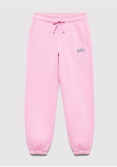 Mavi - Mavi Logo Baskılı Pembe Eşofman Altı 7010000-70973 Pembe