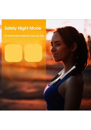 Sones Üç Tonlu Işık Led Asılı Boyun Lambası Acil Durum Işığı Göz Koruması Okuma Işığı Çok Renkli