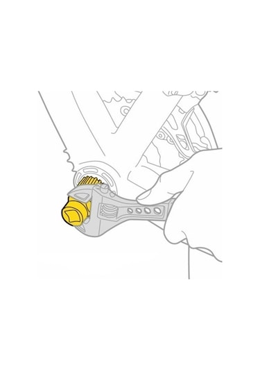 Knt Bisiklet Orta Göbek Kaset Sökme Anahtarı Monoblock