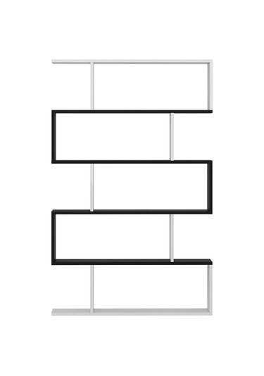 Core-s Kitaplık - Beyaz / Siyah