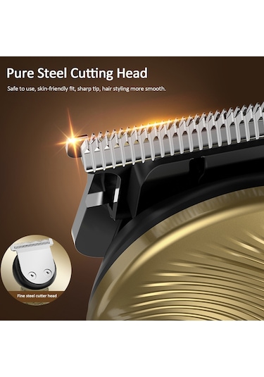 Hallow 6 in 1 Elektrikli Saç Sakal Tıraş Makinesi Seti