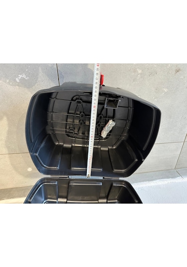 Motosiklet Arka Çanta 35 Litre Reflektörlü 1. Sınıf Plastik