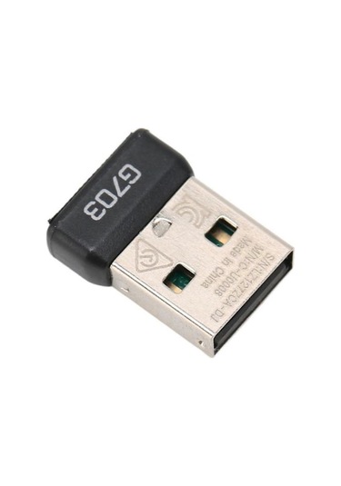 Logitech G703 İle Uyumlu Usb Fare Alıcısı Lightspeed Kablosuz Fareyle Uyumludur Kablosuz 2.4g Teknolojisi Taşınabilir Fare Adaptörü