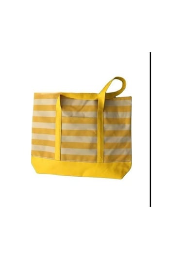 Plaj Çantası Sarı Turuncu Sarı