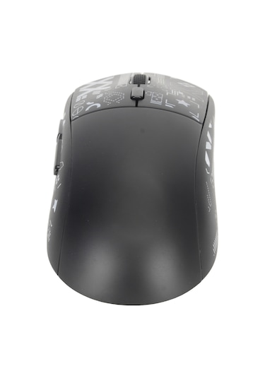 Shineyee Beyaz Rgb Işıklı 3 Modlu Kablosuz Mouse - 5 Seviye Dpı, 2.4g/bt, Type-c Şarj, 500mah Batarya, Taşınabilir Oyuncu Mouse