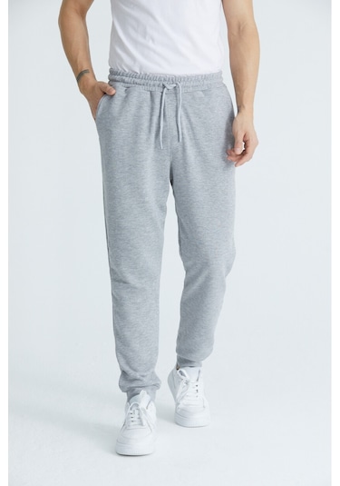 Twenty3 Erkek Basic 3 İplik Regular Fit Paçası Ribanalı Eşofman 001