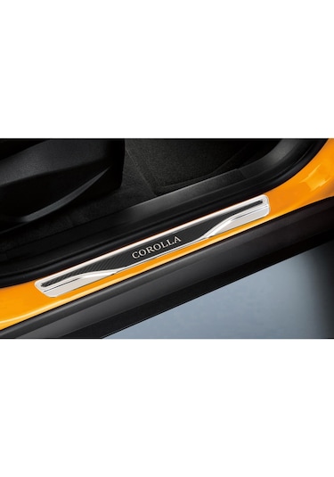 Toyota Corolla 4 Prç. Iç Kapı Eşiği Karbon Krom