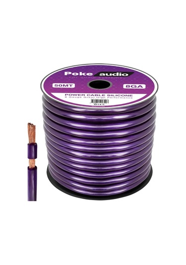 Poke Pk-1410 8ga 50 Metre Oto Anfi Power Kablo