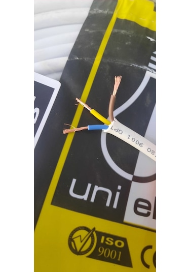 100 Metre 3X1.5 Mm Ttr Tam Bakır & Tam Kesit Elektrik Kablosu