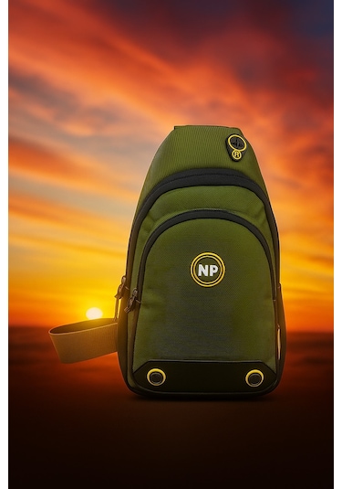 Newish Polo Body Bag Çapraz Göğüs Ve Sırt Çantası-yeşi Qatro 2260 Yeşil