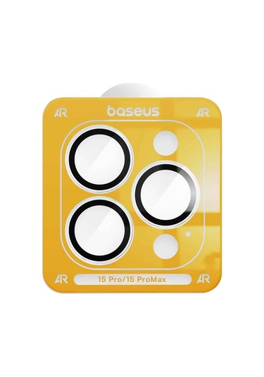 Baseus iPhone Uyumlu 15 Pro/15 Pro Max İçin Corning Serisi Hd Cam Kamera Koruyucu- 5775