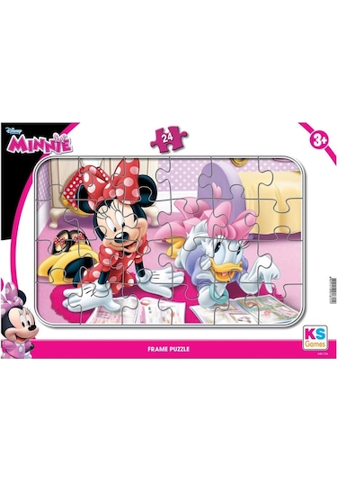 Mın 704 Minnie Mouse Frame Puzzle 24 Parça