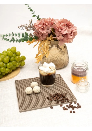 Arrıchi Sıcak Yemekler İçin Mutfak Silikon Standı 170613752 Gri