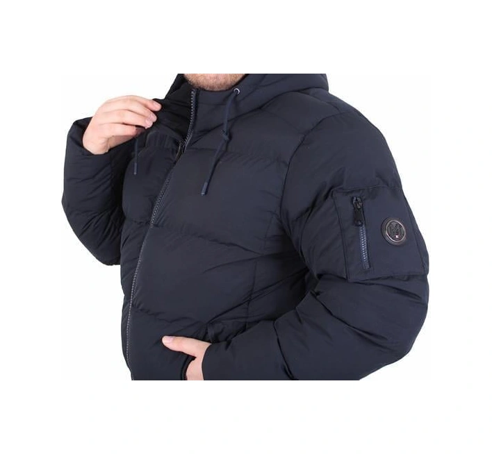 Starbattal Erkek Büyük Beden Kapüşonlu Mont Lusso 2505 Lacıvert Lacivert