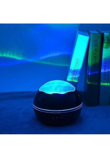 Opulentliving Yaju Çocuk Gece Lambası Projektörü Yıldızlı Gökyüzü Okyanus Balığ Çok Renkli Çok Renkli