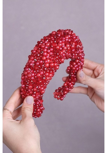 FdayAksesuar En Güzel Gelinlere Özel Leal Bombeli Boncuklu Gelin Saç Aksesuarı FRDY31690