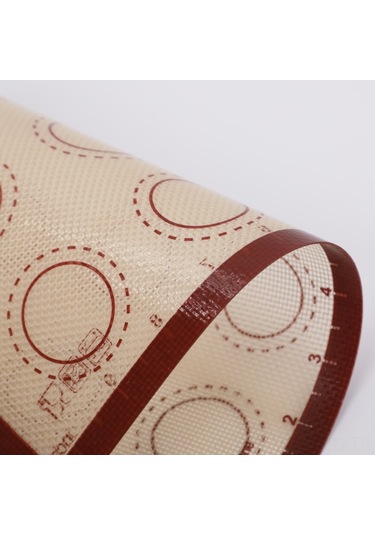 Yuntech01 Yüksek Sıcaklığa Dayanıklı Silikon Fırın Matı - Anti Yapışkan Yemek Dereceli, Hamur Yoğurma Ve Fırınlama İçin 40x60 Cm Diğer