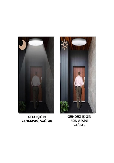 Şahnet Gece Gündüz Ayarlı Fotosel Sensörü