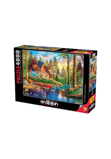 Anatolian 4000 Parçalık Puzzle - Taş Ev 5206