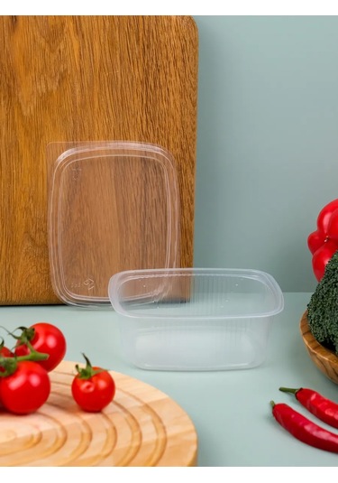 Upakovsik+ Tek Kullanımlık Kapaklı Kap 200 Ml, 10'lu Paket 396824119 100 adet