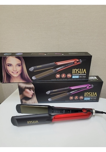 2 Yıl Profesyonel Saç Düzleştici Nfd-0536 Yok Siyah Seramik Plaka C / F 220 - 240 V 180 Derece