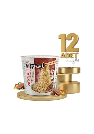 Dudomi Bardak Dana Eti Çeşnili 12x60 Gr
