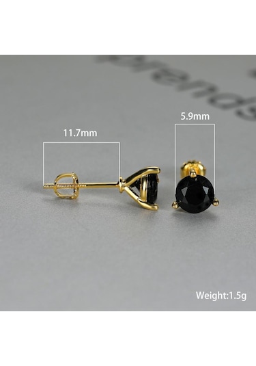 Pembe Zarif 1.25ct Birthstone Martini Saplama Küpe 18 K Altın Yuvarlak Kesim Spiral Saplama Küpe Kadınlar Için Doğa Taş Düğün Güzel Takı