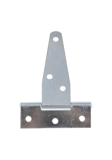 Homyl 1 Çift Ağır T Menteşe Kabine Döken Kapı Tee Gümüş-3-inç