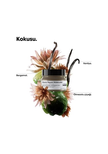 L'Oréal Professionnel Absolut Repair Molecular Tüm Yıpranmış Saçlar İçin Yoğun Onarıcı Maske 250 ML