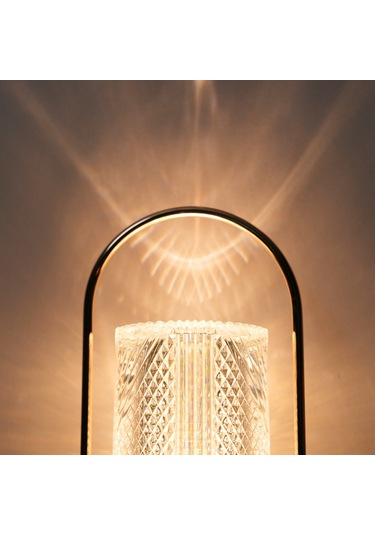 Wezone Akrilik Kristal El Tutan Güneş Lambası Odalar İçin Uyku Dekoratif Kıvırcık Lambası 5v 1w Çok Renkli