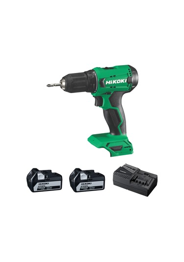 Hikoki DS18DA-5.0 18V/5.0Ah 50Nm Çift Akülü Şarjlı Darbesiz Matkap