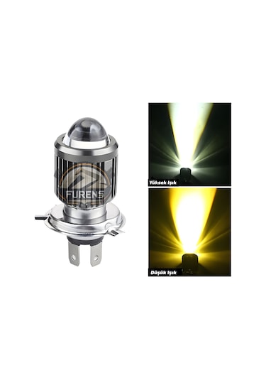 Chevrolet Cruze Mercek Led Xenon Şimşek Etkili Oto Ampul Çift Renk