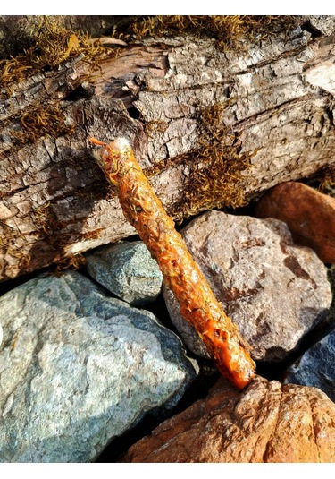 Magia Ogna Doğanın Gücü Enerji Mumuydu 301241459 Turuncu