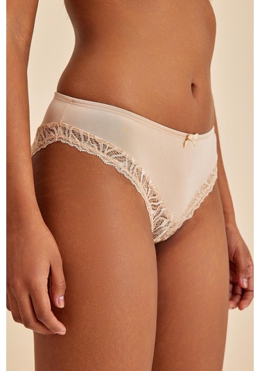 Luna Ten Dantelli Slip Külot Ten