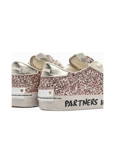 Sneaker Günlük Kadın 20008pp7.26 Crime London Dıstressed 26/c08xl Platinium Platinium