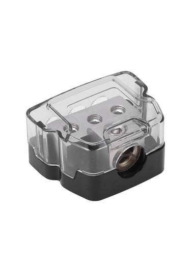 Reedark Araç Ses Sistemi Güç Dağıtıcı Blok - 0ga Giriş 3x4ga Çıkış, Çinko Alaşımlı Ve Abs Korumalı, Evrensel Uyumlu