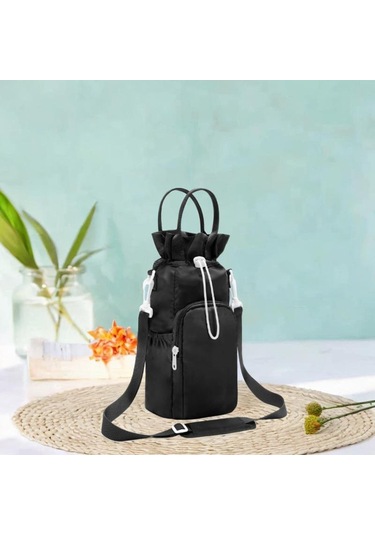 Suntek Su Şişesi Taşıyıcı Dış Hava Aktiviteleri İçin Siyah