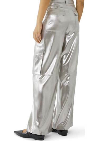 Simkhai Geniş Paça Kargo Pantolon Silver