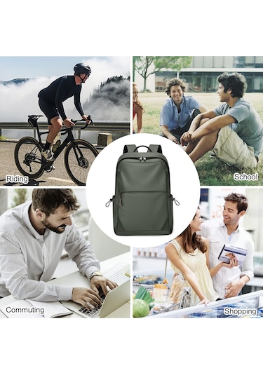 Aromee Okul Sırt Çantası Sırt Çantası Erkek Okul Sırt Çantası - Yeşil.