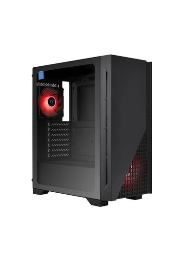 Thermaltake H330 650W Kırmızı Ledli 2x120 MM Fanlı Tempered Glass Bilgisayar Kasası