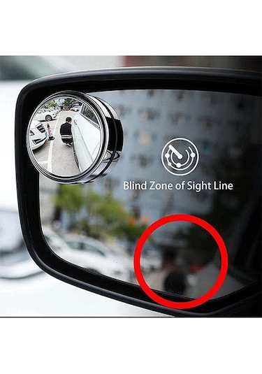 Kör Nokta Ayna Seti 2'li Araç 360 Oynar Oto Kör Nokta Aynası Dikiz Arka Yan Görüş Güvenlik Aynası