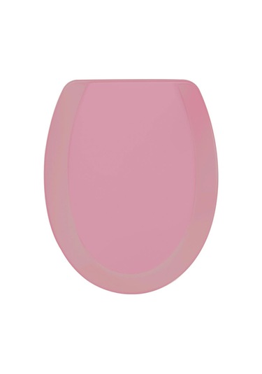 Rona Pembe Tisa ThermoPlast Standart Klozet Kapağı (Alttan Monte)