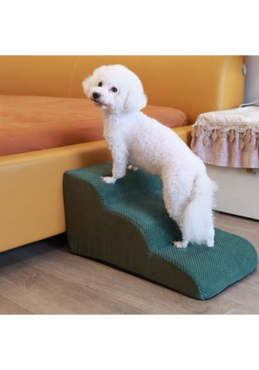 Suntek Küçük Köpekler İçin Köpek Merdivenleri Yeşil