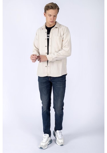 Lee Cooper Harold Erkek Gömlek Taş-16731-taş Taş