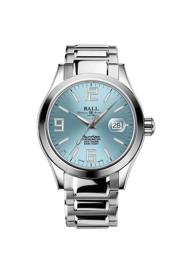 Ball Nm9050c-s1-bk Erkek Kol Saati Gümüş